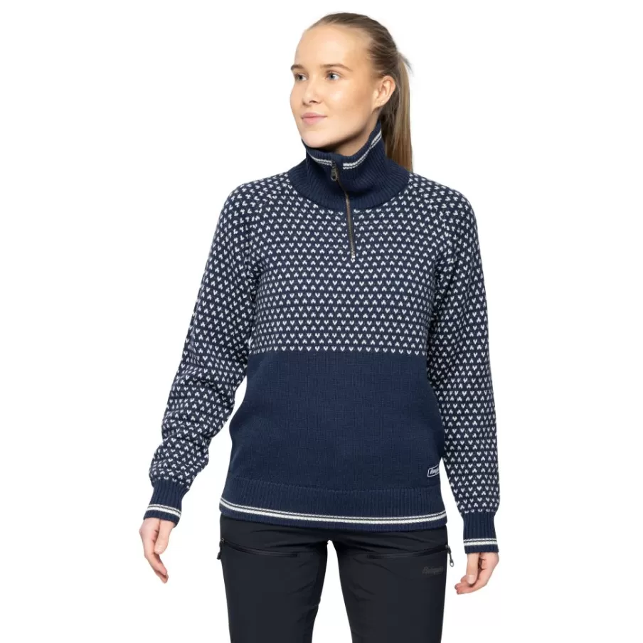 Alvdal Wool W Half Zip | Bergans Fashion