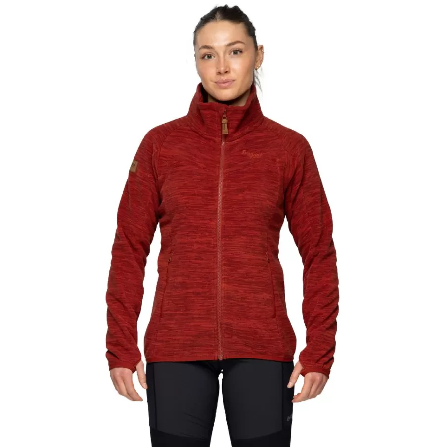 Hareid Fleece W Jacket NoHood | Bergans Shop