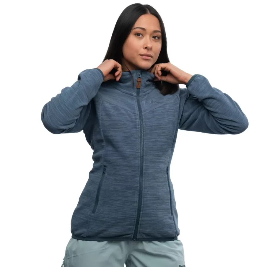 Hareid Fleece W Jacket NoHood | Bergans Shop