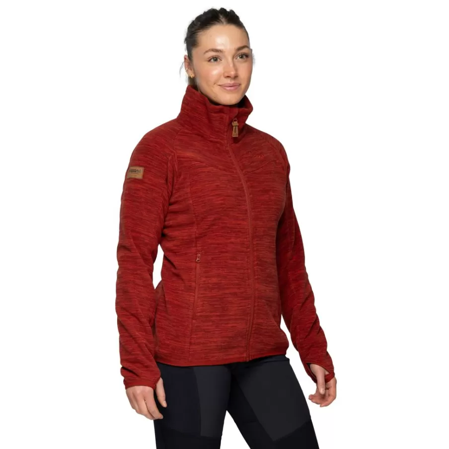 Hareid Fleece W Jacket NoHood | Bergans Shop