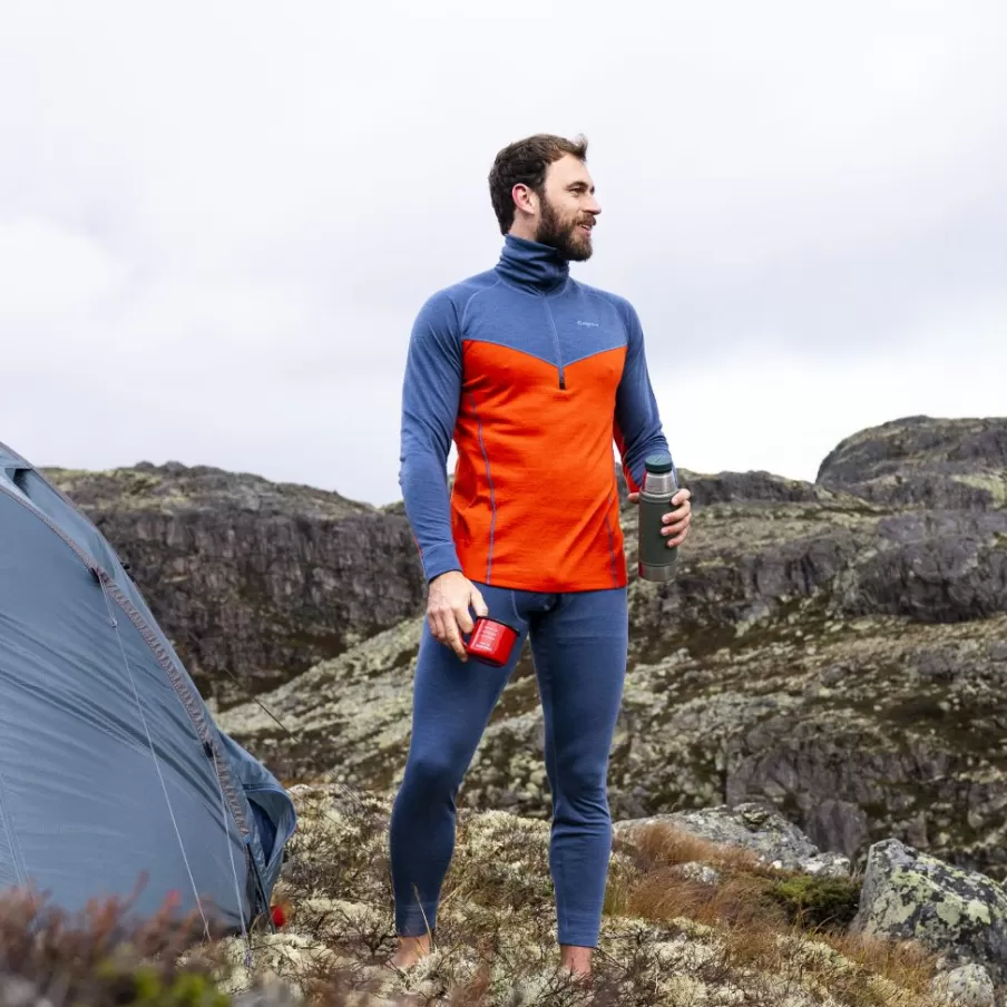 Inner:Dual Merino Half Zip Men | Bergans Clearance