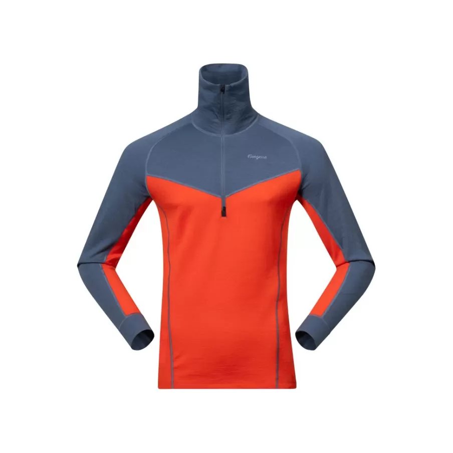 Inner:Dual Merino Half Zip Men | Bergans Clearance