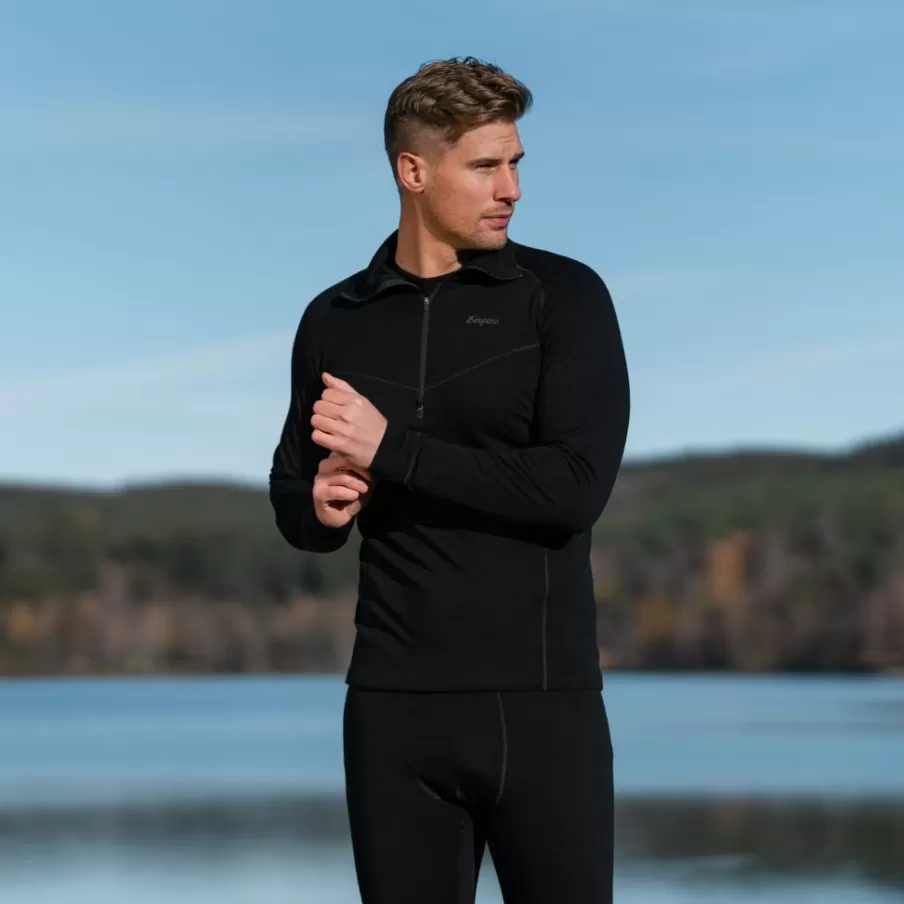 Inner:Dual Merino Half Zip Men | Bergans Best Sale