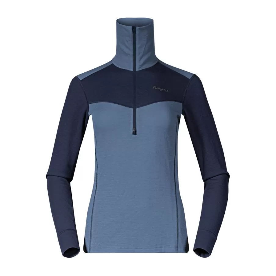 Inner:Dual Merino Half Zip Women | Bergans Best Sale