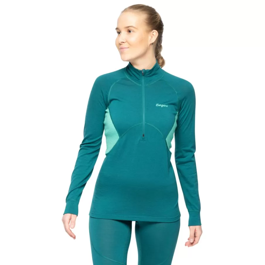 Inner:Pure Merino Half Zip Women | Bergans Shop