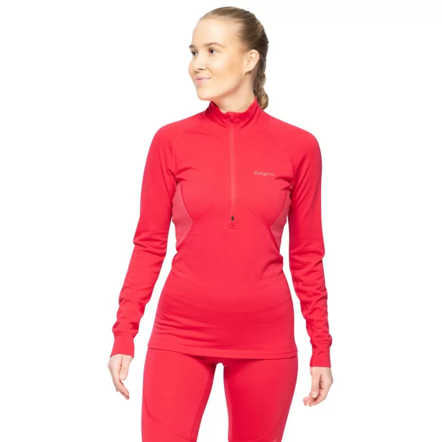 Inner:Pure Merino Half Zip Women | Bergans Sale