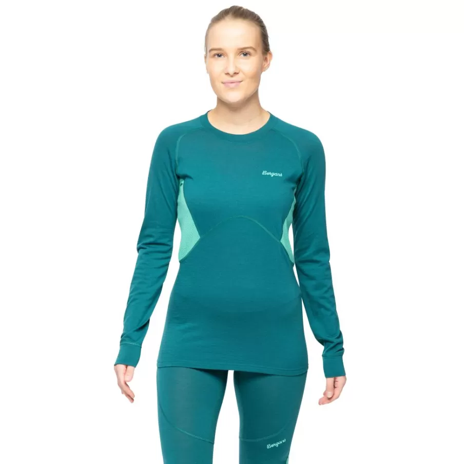 Inner:Pure Merino Long Sleeve Women | Bergans Cheap