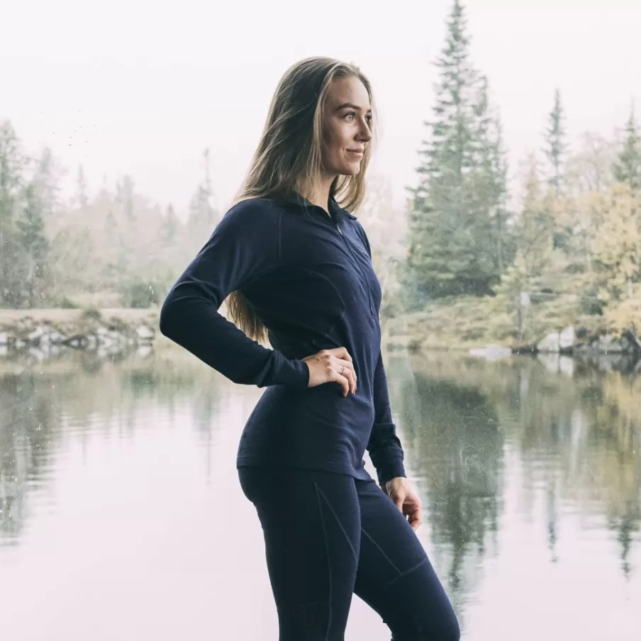 Inner:Pure W Half Zip | Bergans Store