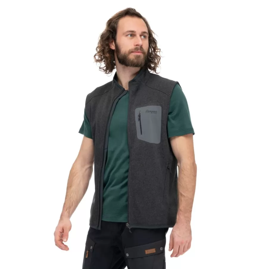 Kamphaug Knitted Vest Men | Bergans Hot