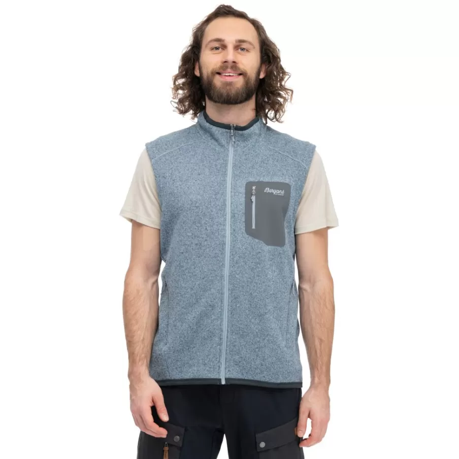 Kamphaug Knitted Vest Men | Bergans New