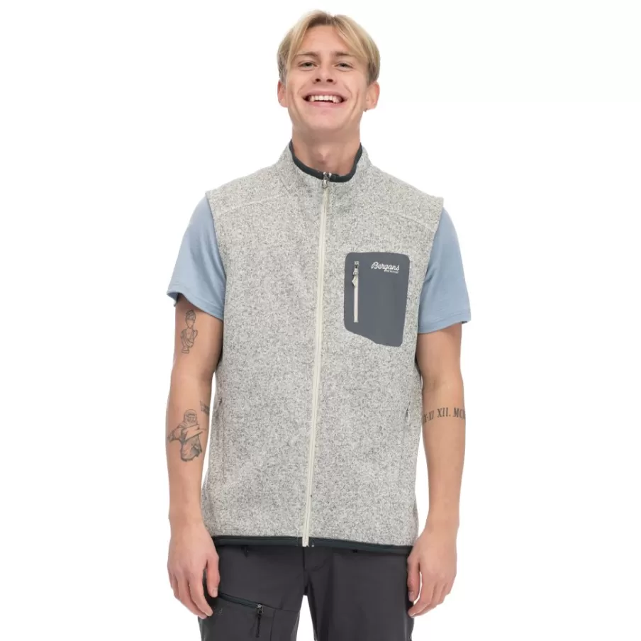 Kamphaug Knitted Vest Men | Bergans Fashion