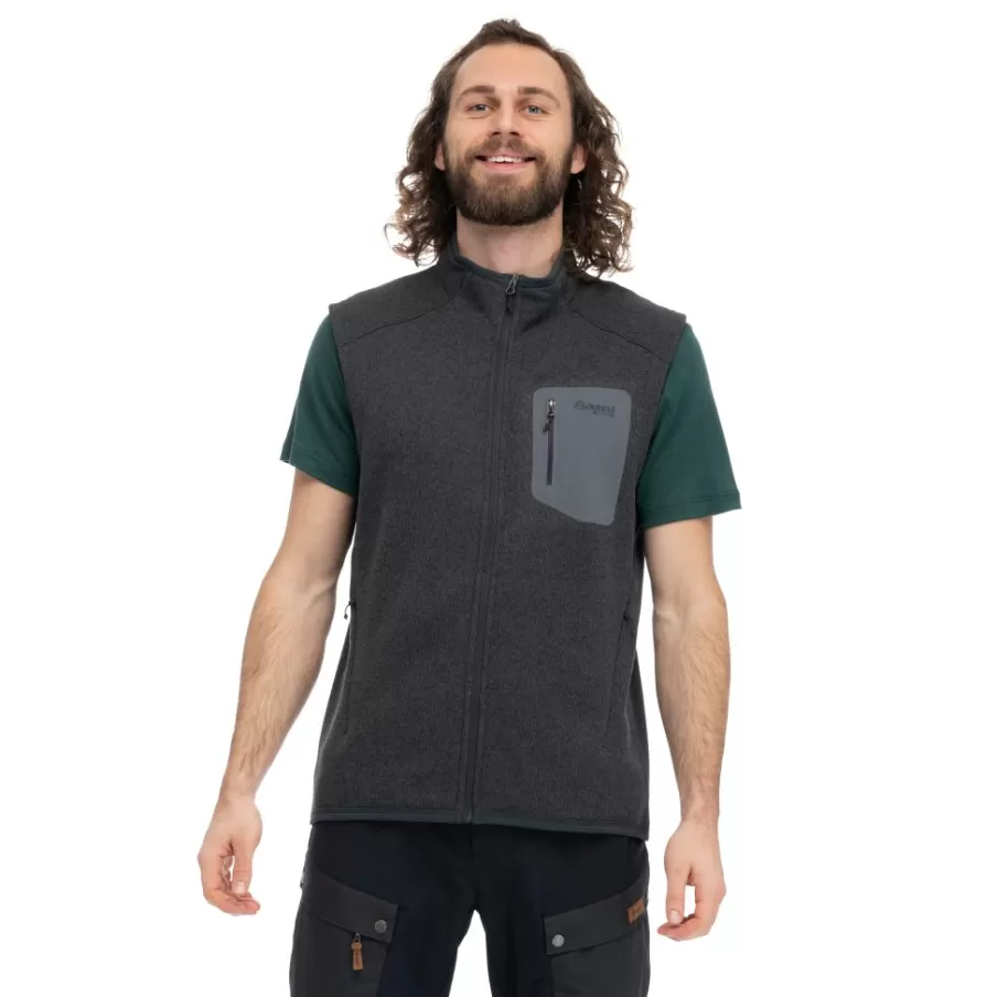 Kamphaug Knitted Vest Men | Bergans Hot