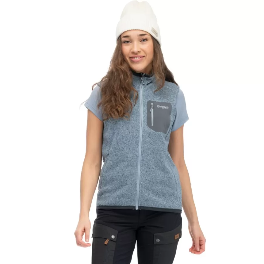 Kamphaug Knitted Vest Women | Bergans Clearance