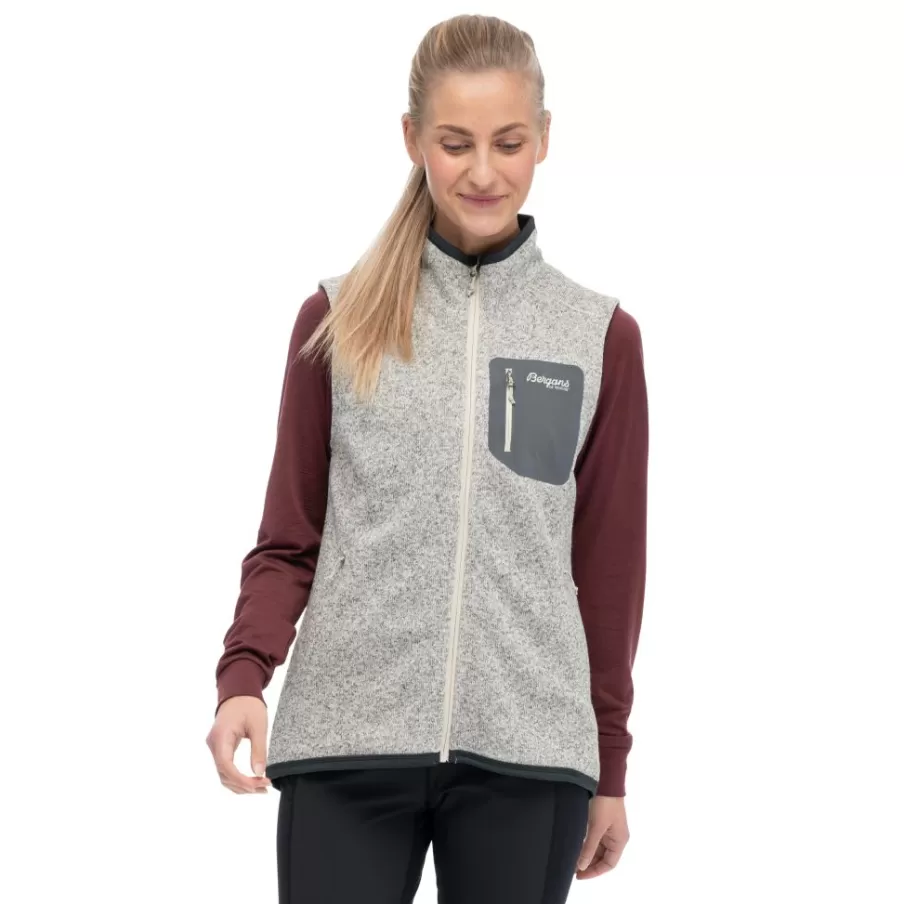 Kamphaug Knitted Vest Women | Bergans Best