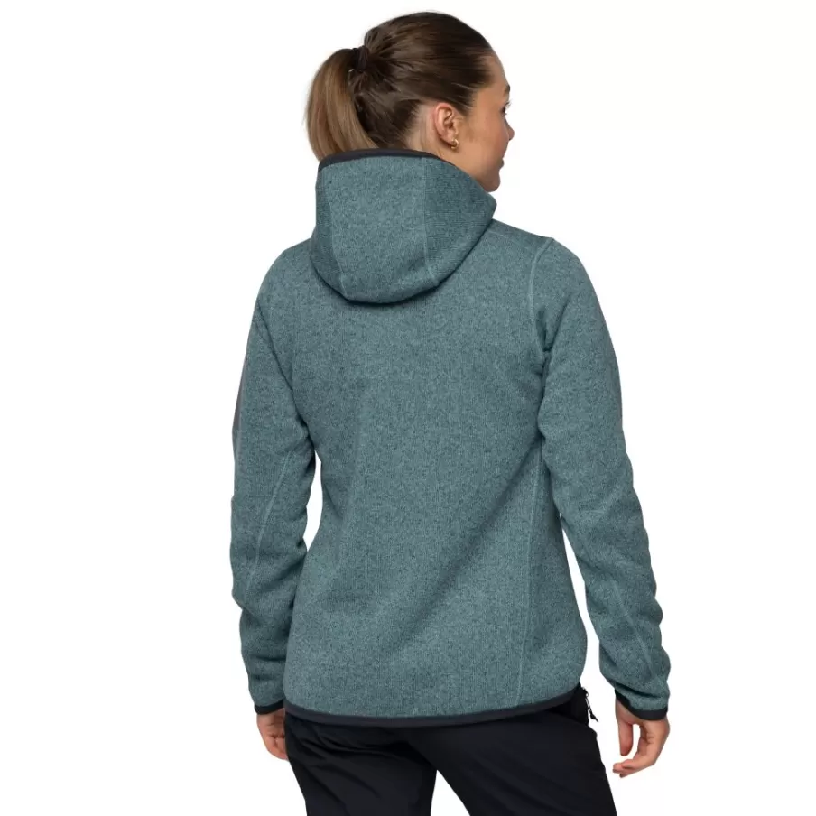 Kamphaug Knitted W Hoodie | Bergans Fashion