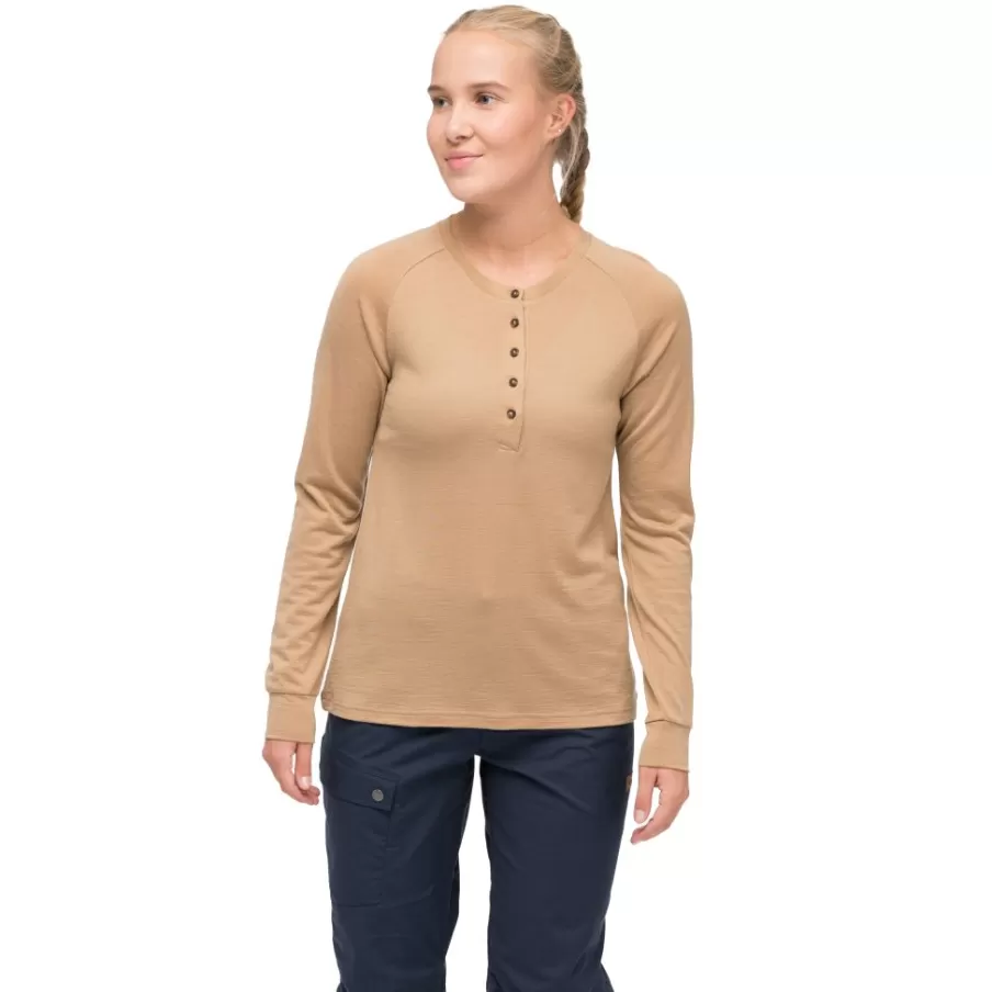 Lysebu Wool Henley Women | Bergans Best Sale