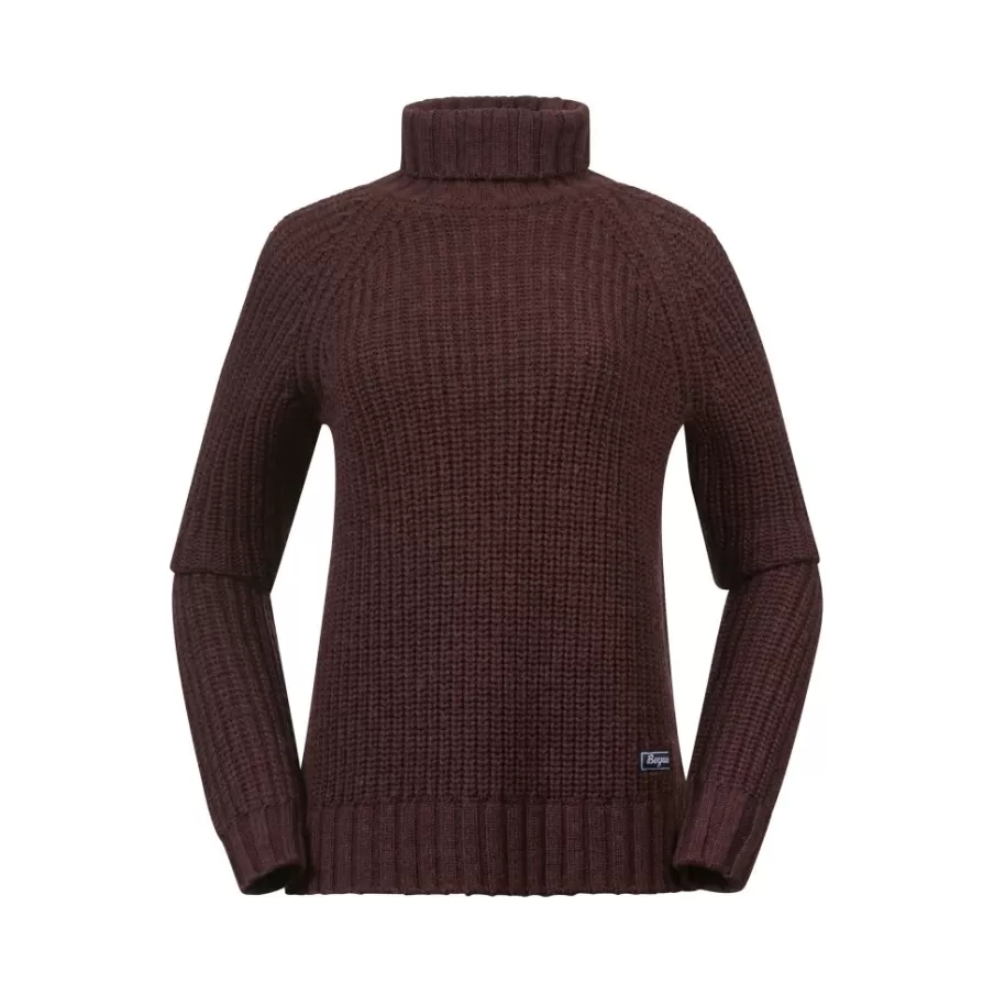 Nordmarka Merino High Neck Jumper Women | Bergans Cheap