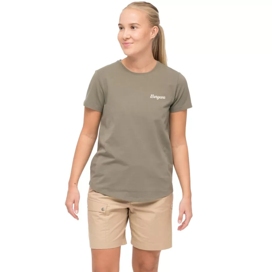 Nordmarka Organic Cotton Print Tee Women | Bergans Cheap