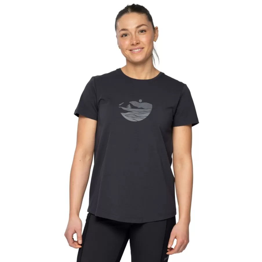 Nordmarka Organic Cotton Print Tee Women | Bergans Best