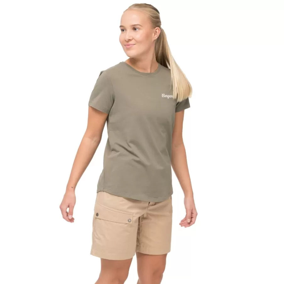 Nordmarka Organic Cotton Print Tee Women | Bergans Cheap