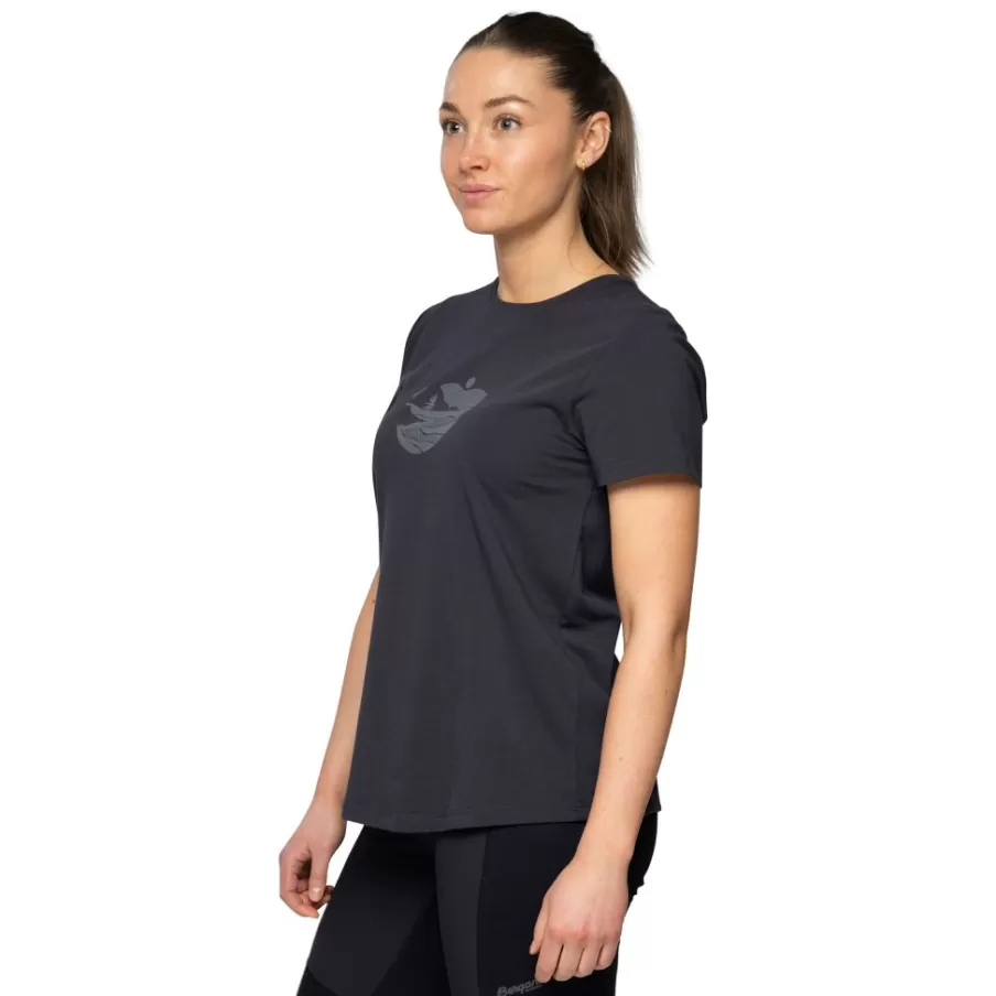 Nordmarka Organic Cotton Print Tee Women | Bergans Best