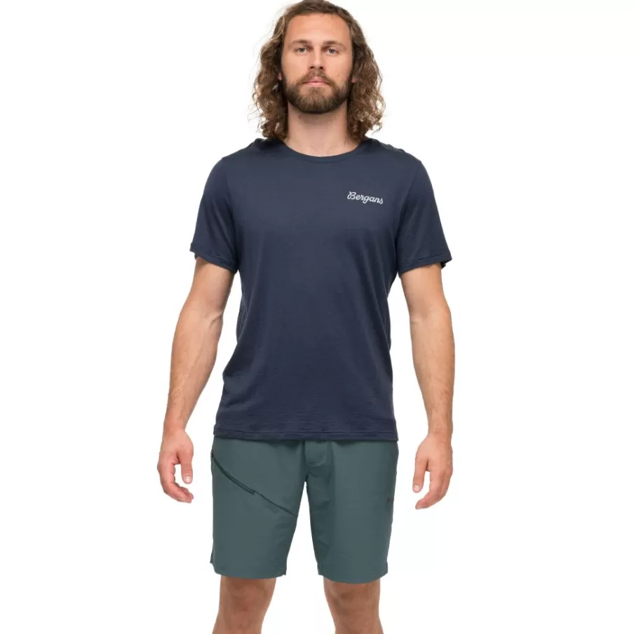 Rabot Emblem Wool Tee Men | Bergans Best