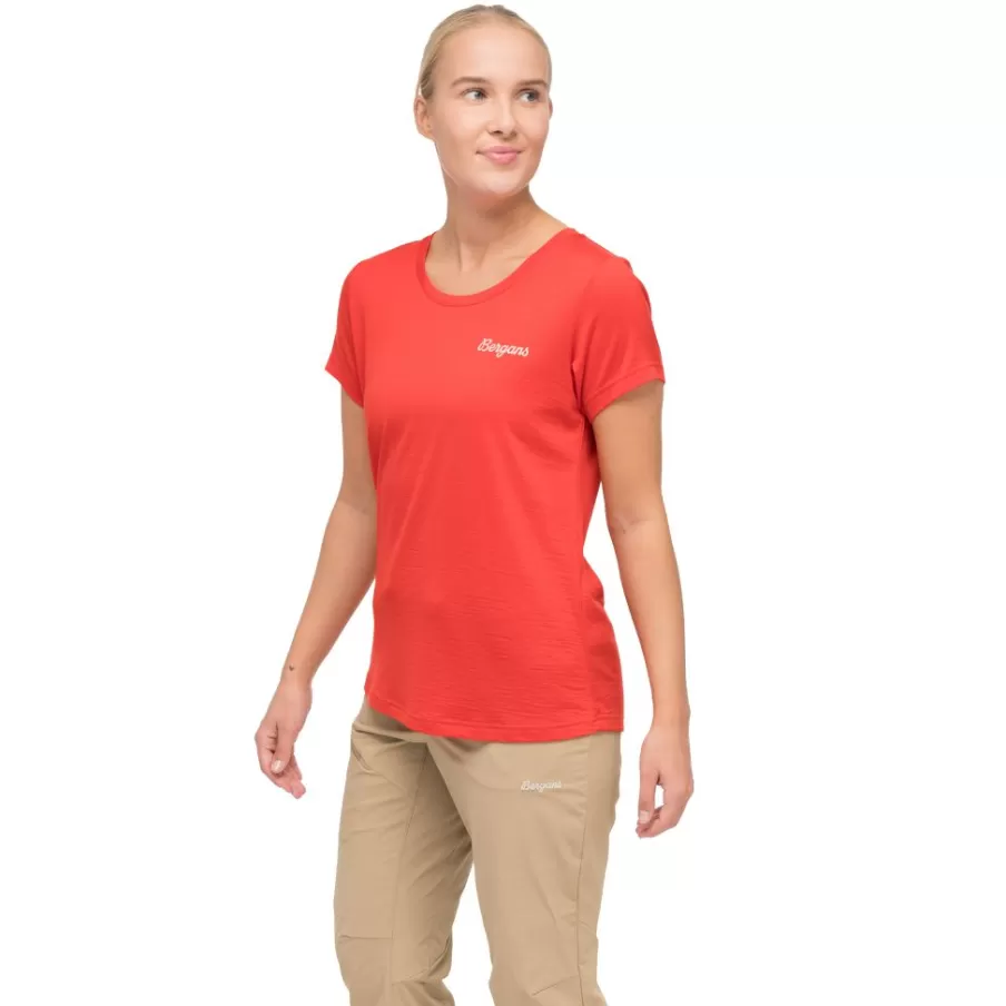 Rabot Emblem Wool Tee Women | Bergans Hot