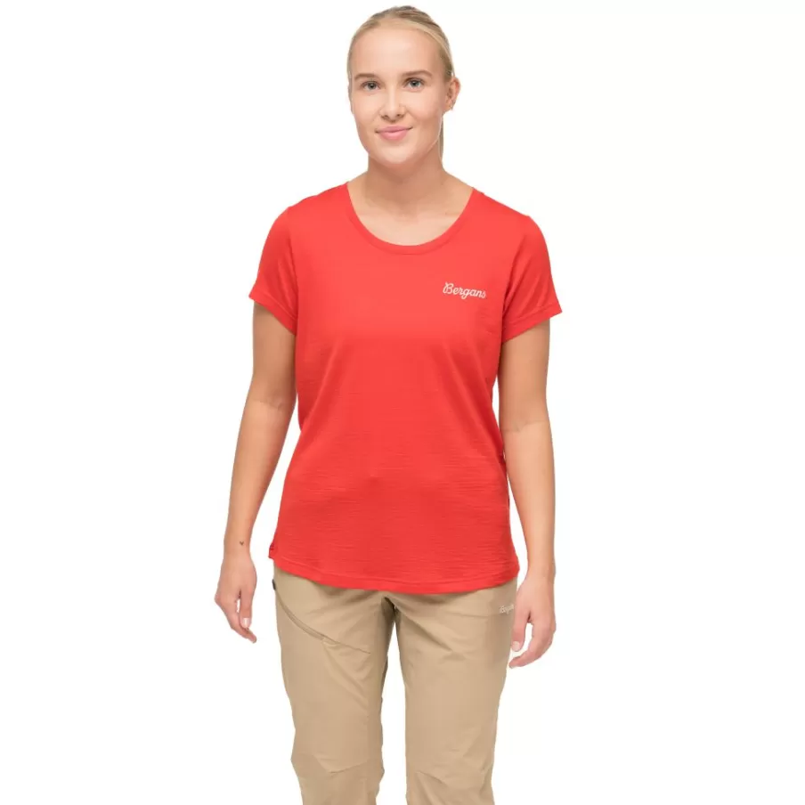 Rabot Emblem Wool Tee Women | Bergans Hot