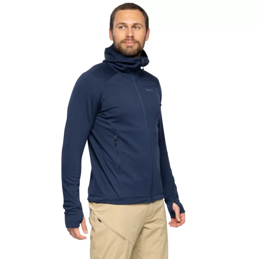 Rabot Merino Tech Midlayer Hoodie Men | Bergans Best