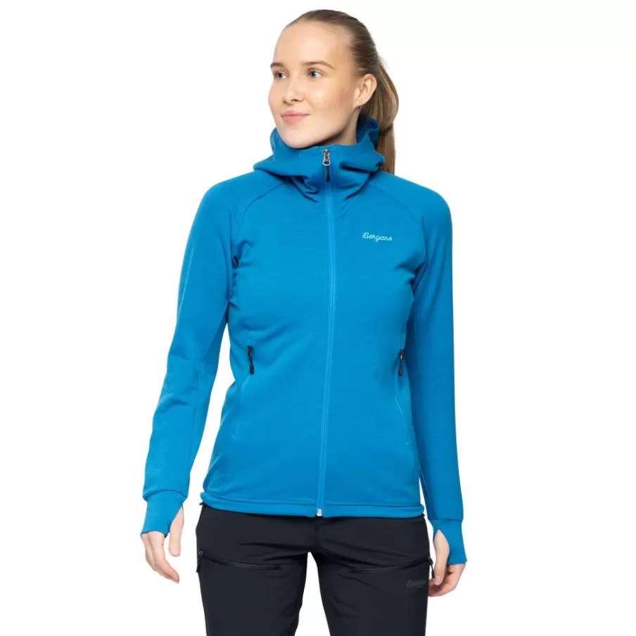 Rabot Merino Tech Midlayer Hoodie Women | Bergans Store