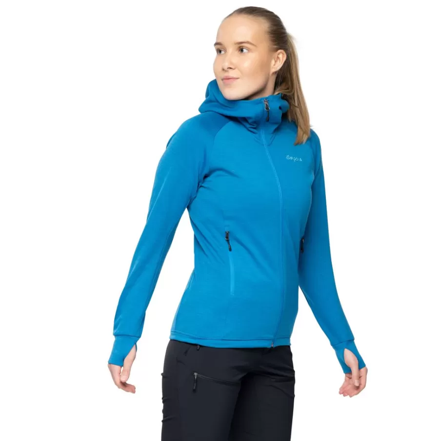 Rabot Merino Tech Midlayer Hoodie Women | Bergans Store