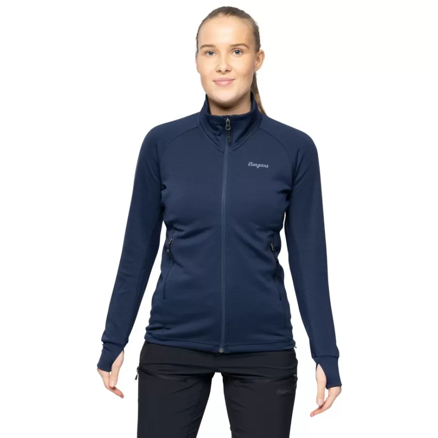 Rabot Merino Tech Midlayer Jacket Women | Bergans Sale