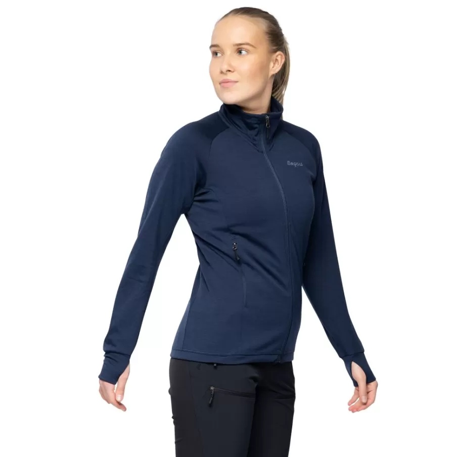 Rabot Merino Tech Midlayer Jacket Women | Bergans Sale