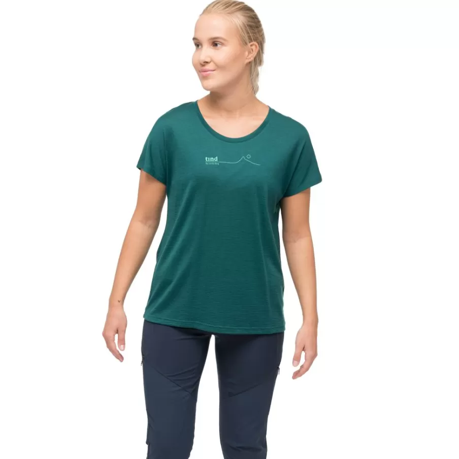 Tind Crux Merino Tee Women | Bergans Sale