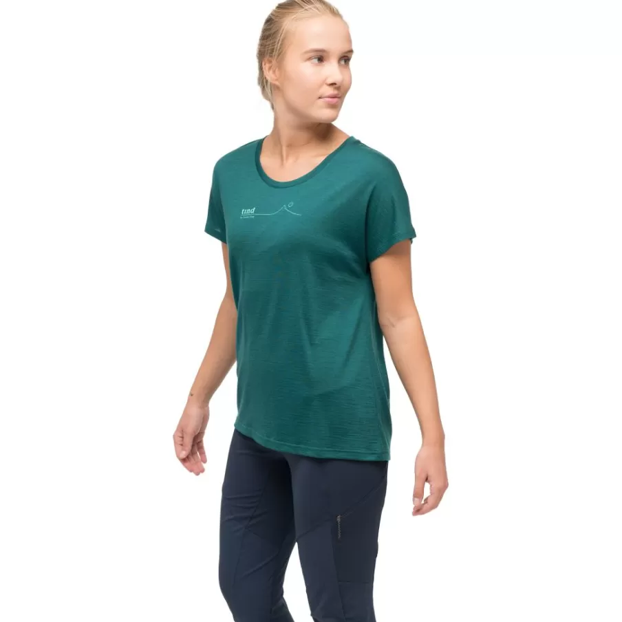 Tind Crux Merino Tee Women | Bergans Sale