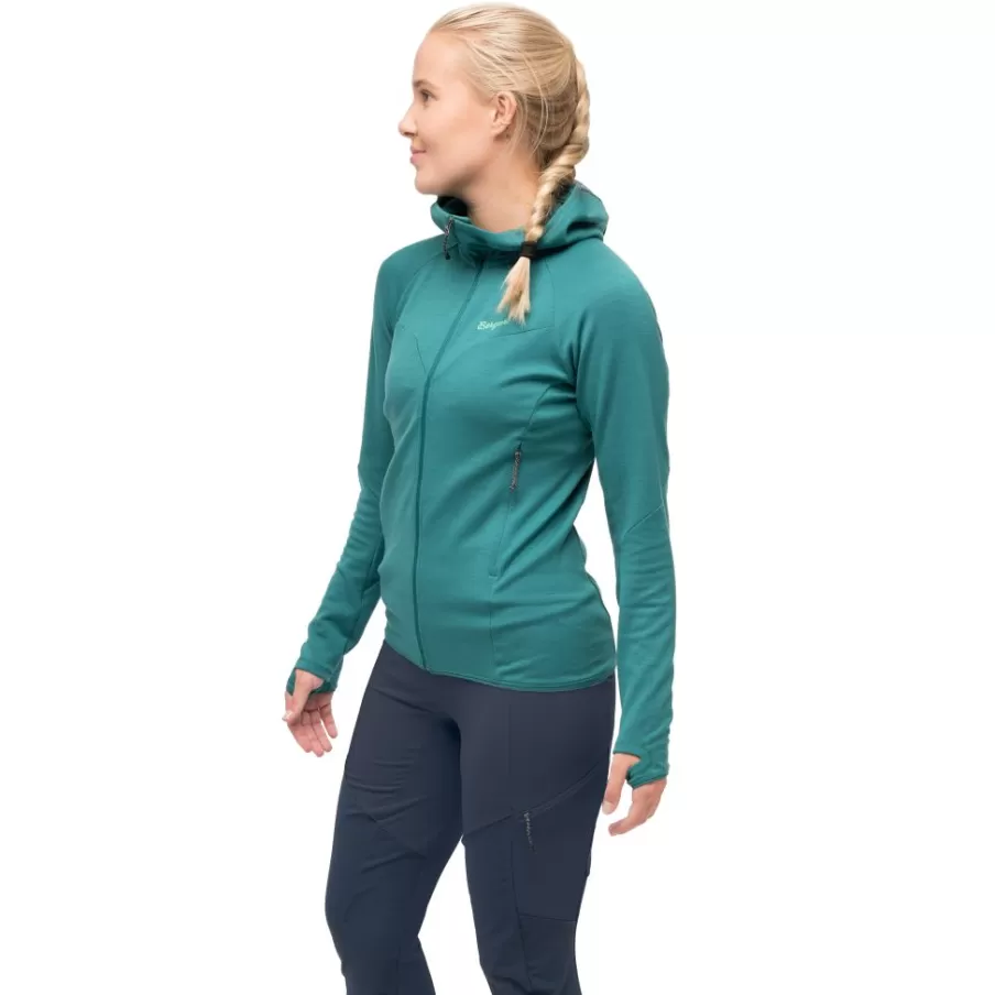 Tind Merino Hood Jacket Women | Bergans Best