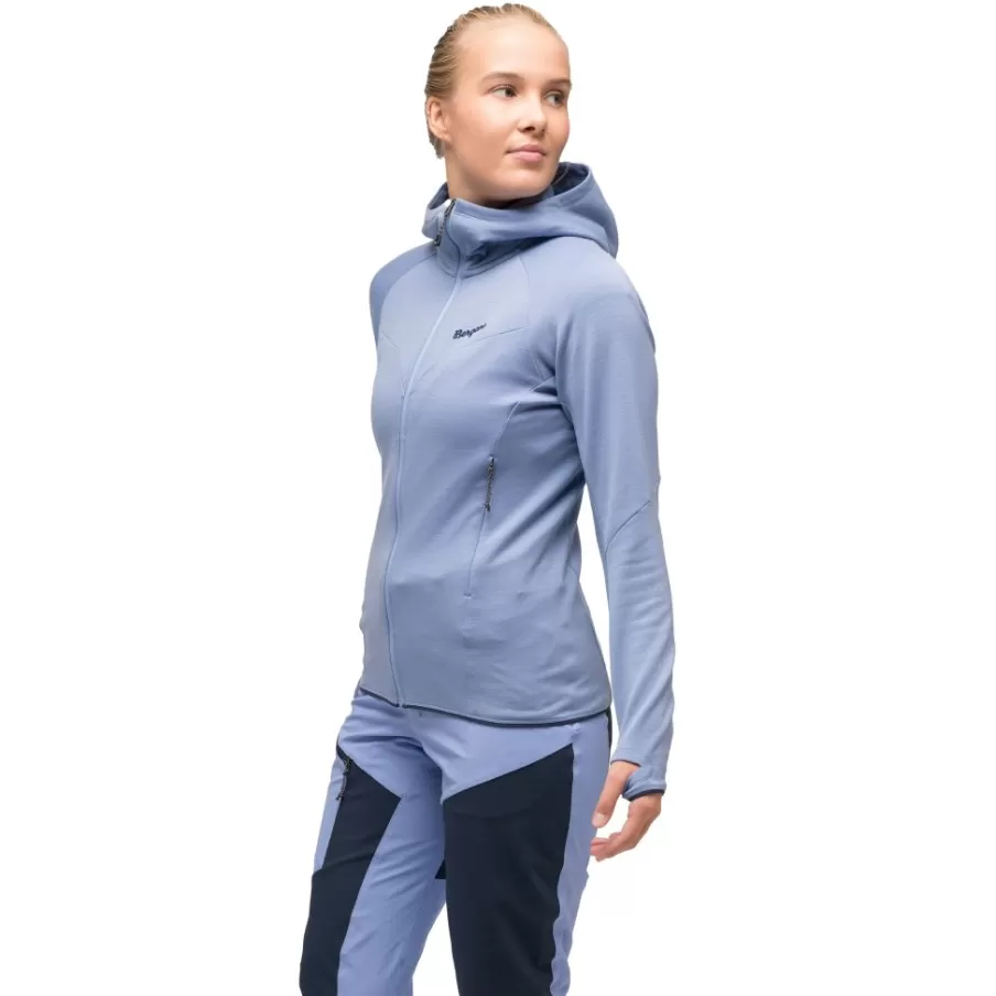 Tind Merino Hood Jacket Women | Bergans Outlet