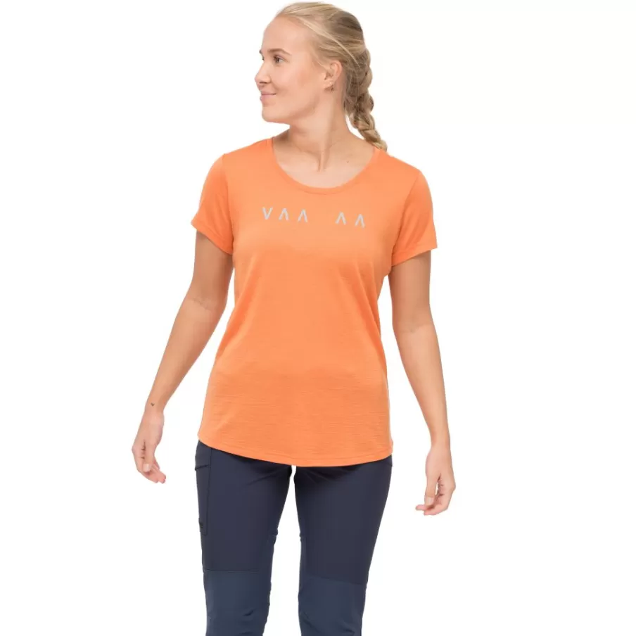 Vaagaa Explore Merino Tee Women | Bergans Online