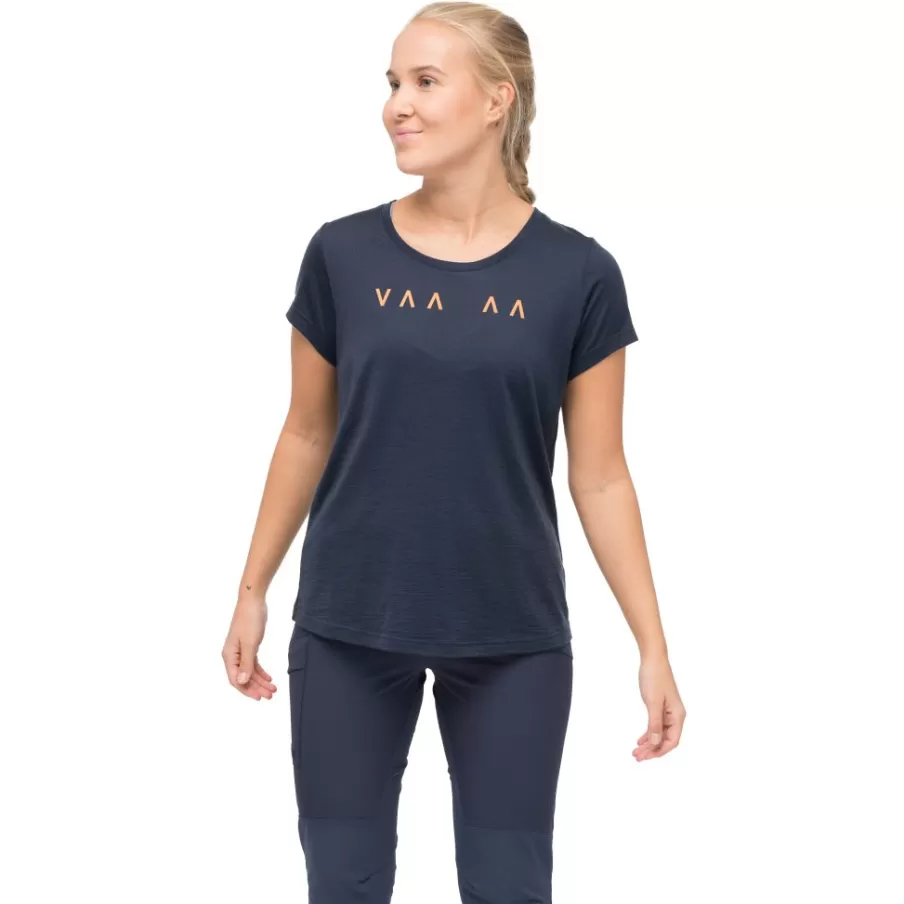 Vaagaa Explore Merino Tee Women | Bergans Fashion