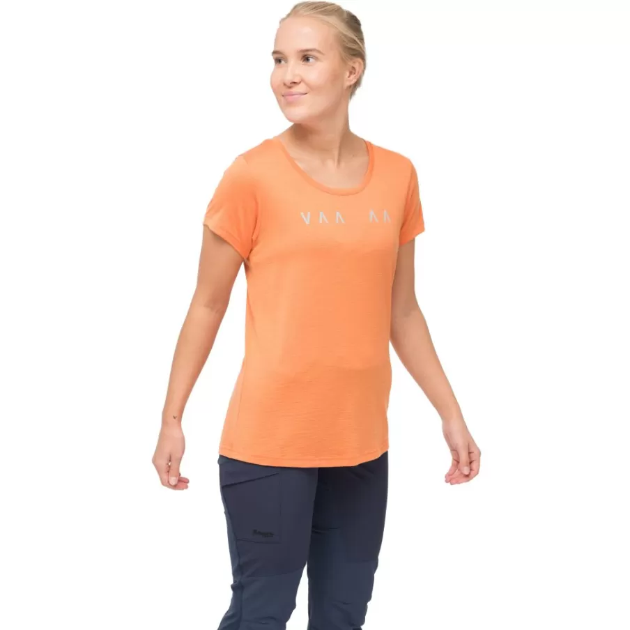 Vaagaa Explore Merino Tee Women | Bergans Online