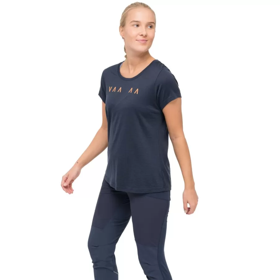 Vaagaa Explore Merino Tee Women | Bergans Fashion