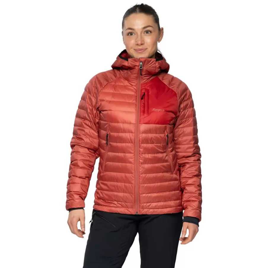 Vaagaa Light Down Jacket Hood Women | Bergans New