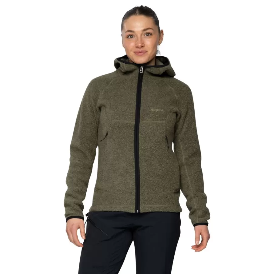 Vaagaa Merino Terry Midlayer Hoodie Women | Bergans Best Sale