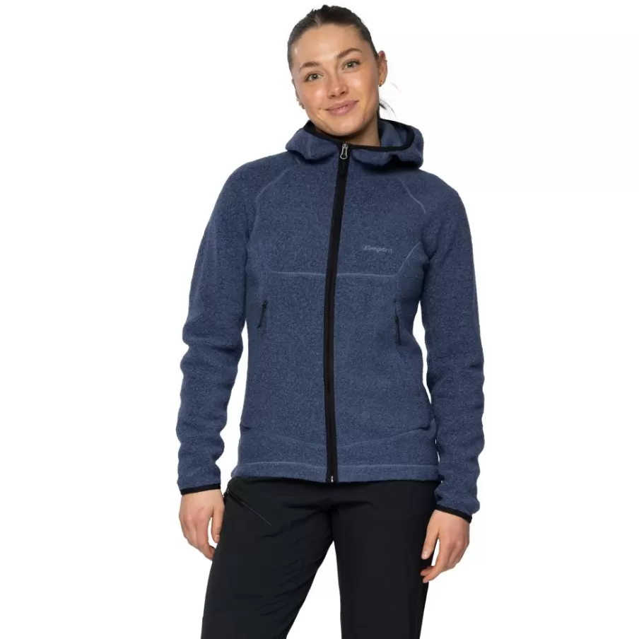 Vaagaa Merino Terry Midlayer Hoodie Women | Bergans Store