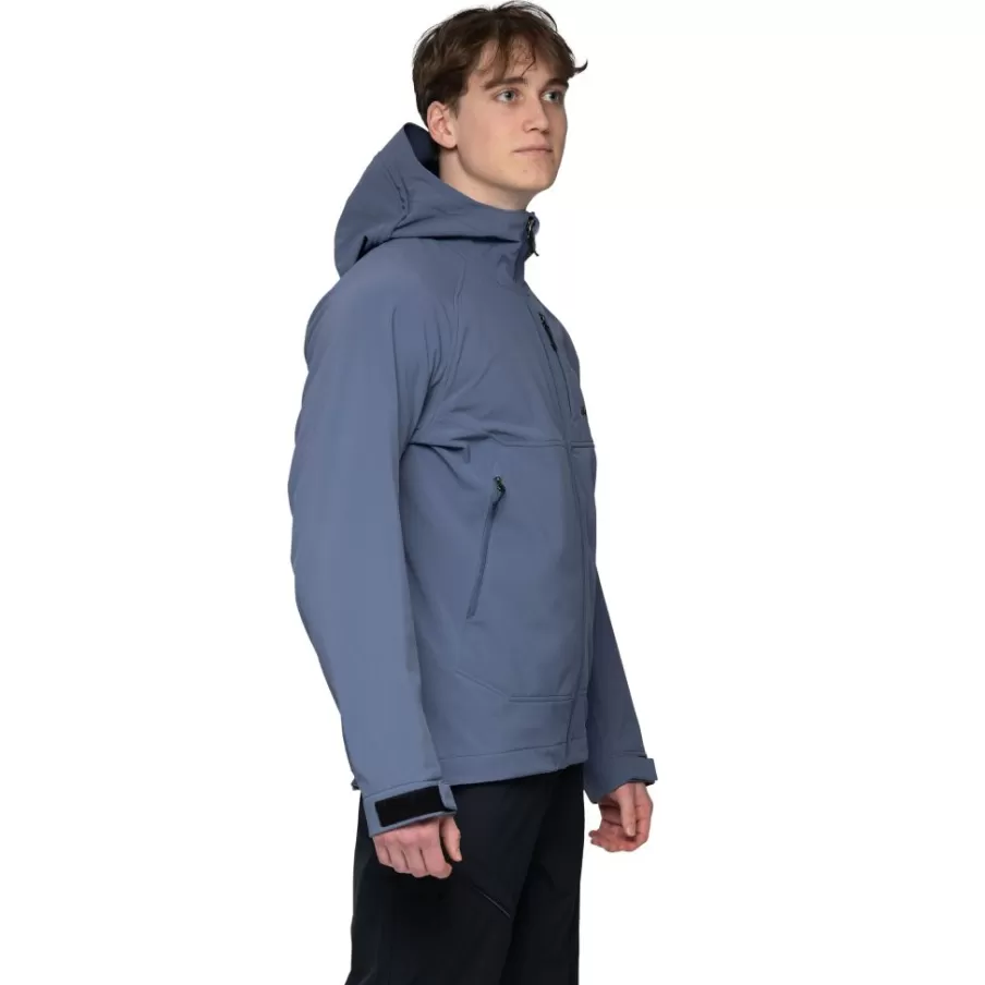 Vaagaa Softshell Jacket Hood Men | Bergans Hot