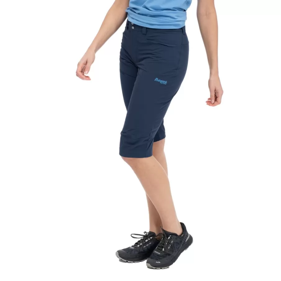 Vandre Light Softshell Long Shorts Women | Bergans New